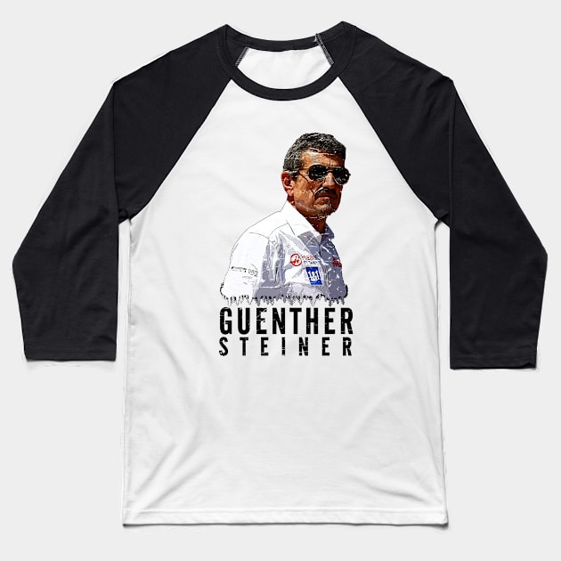 guenther steiner funny quotes Baseball T-Shirt by Color-Lab